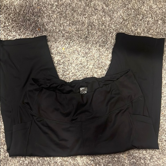 32 Degrees Pants - 32 Degrees Cool Black Activewear